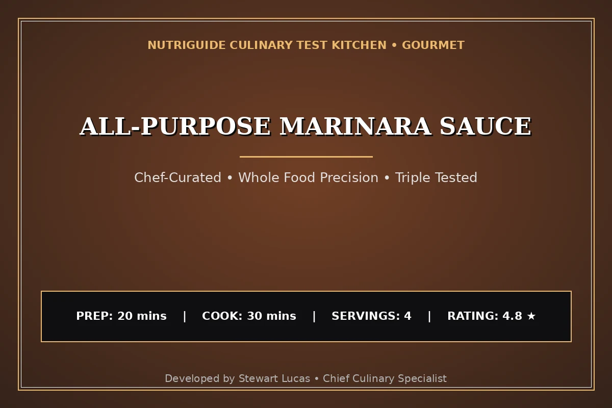 All-Purpose Marinara Sauce