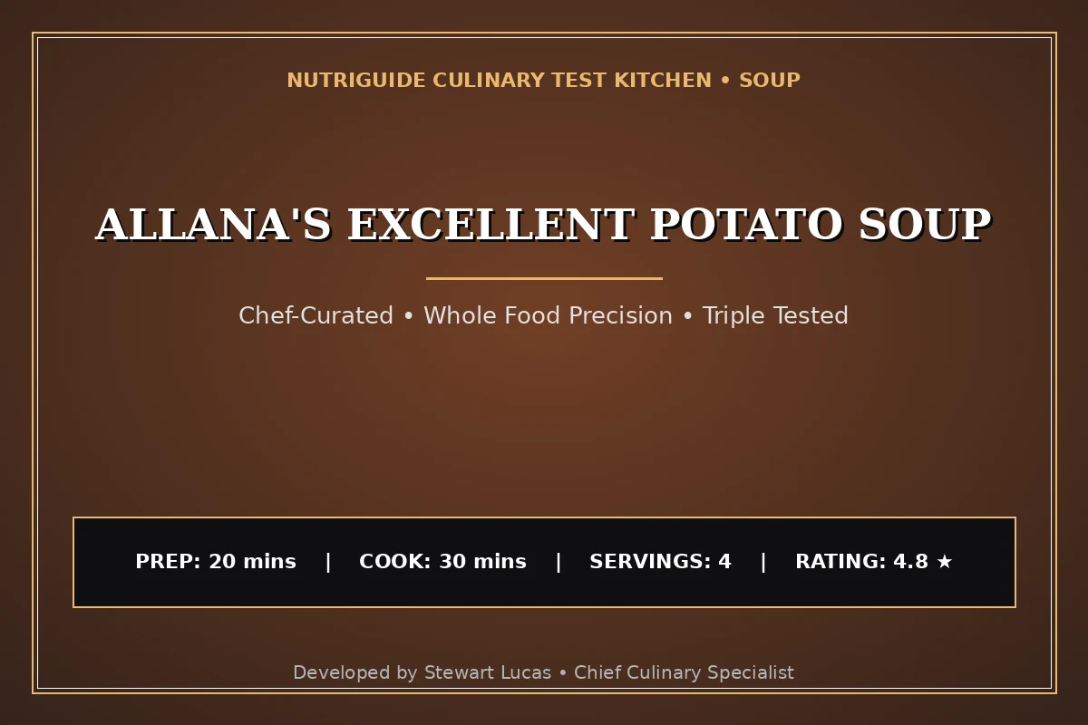 Allana'S Excellent Potato Soup