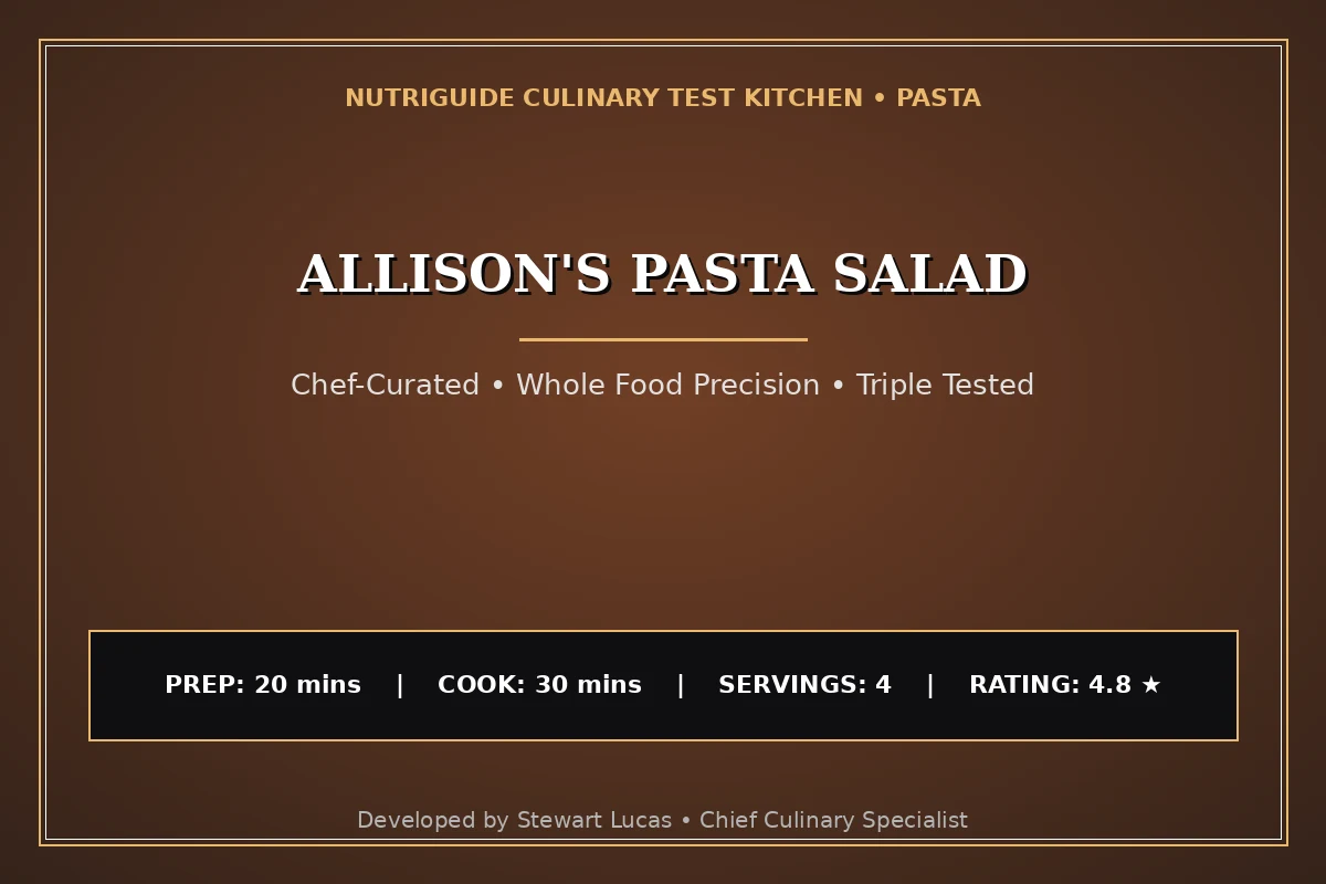 Allison'S Pasta Salad