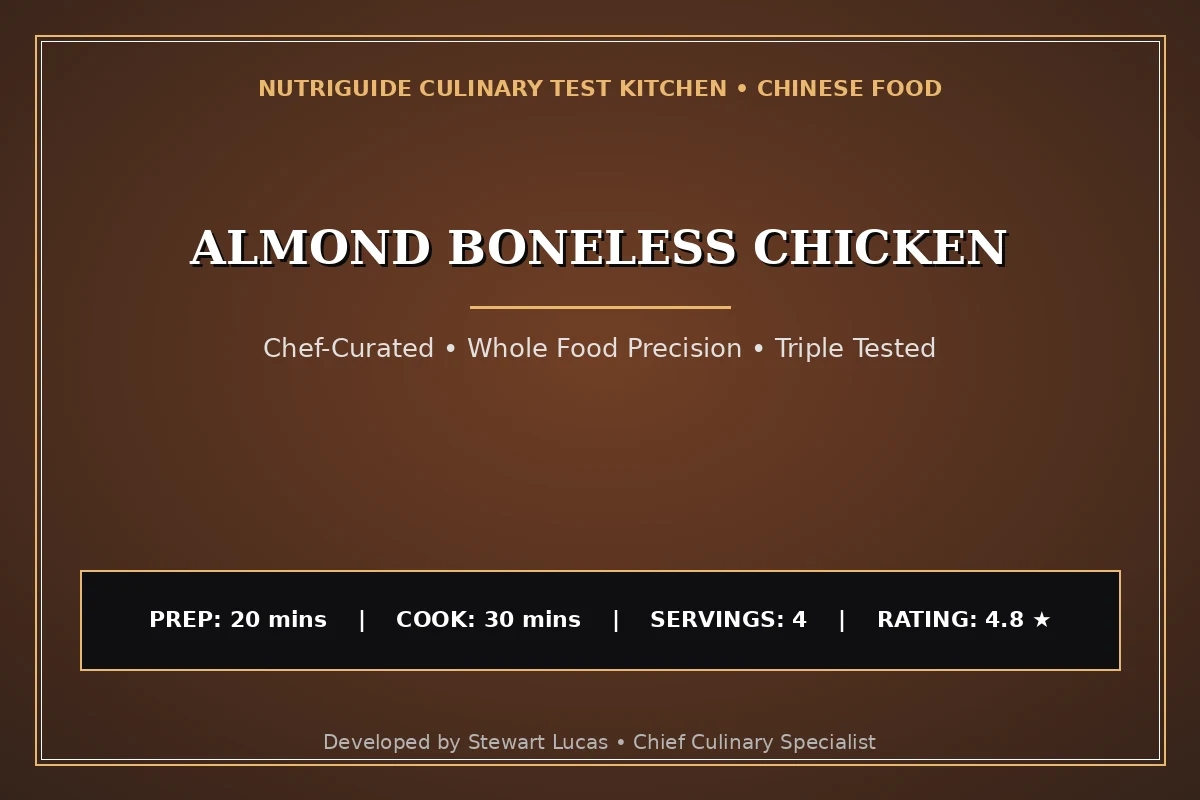 Almond Boneless Chicken