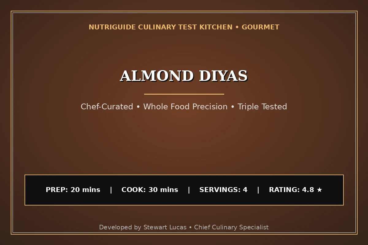 Almond Diyas