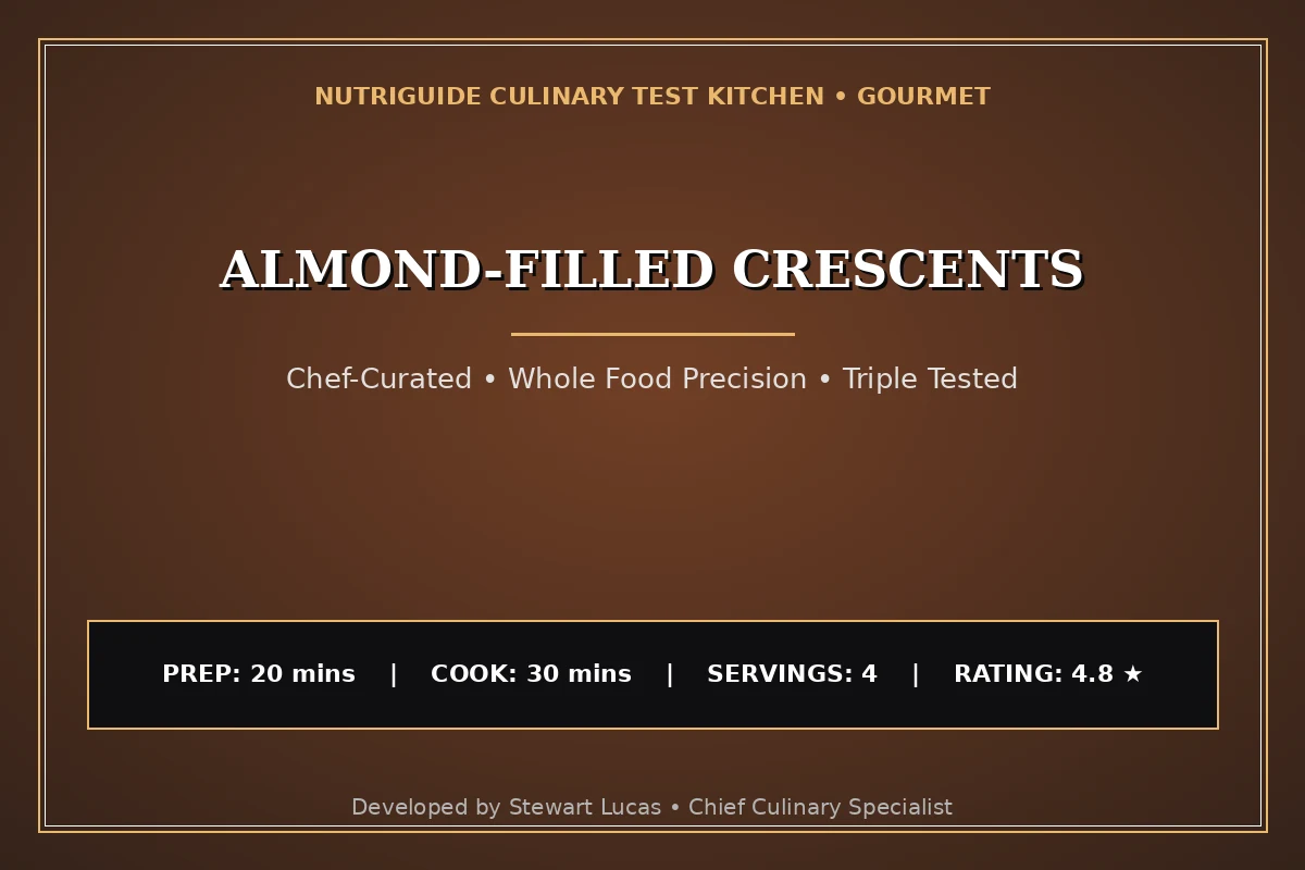 Almond-Filled Crescents