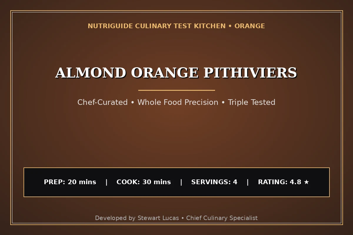 Almond Orange Pithiviers
