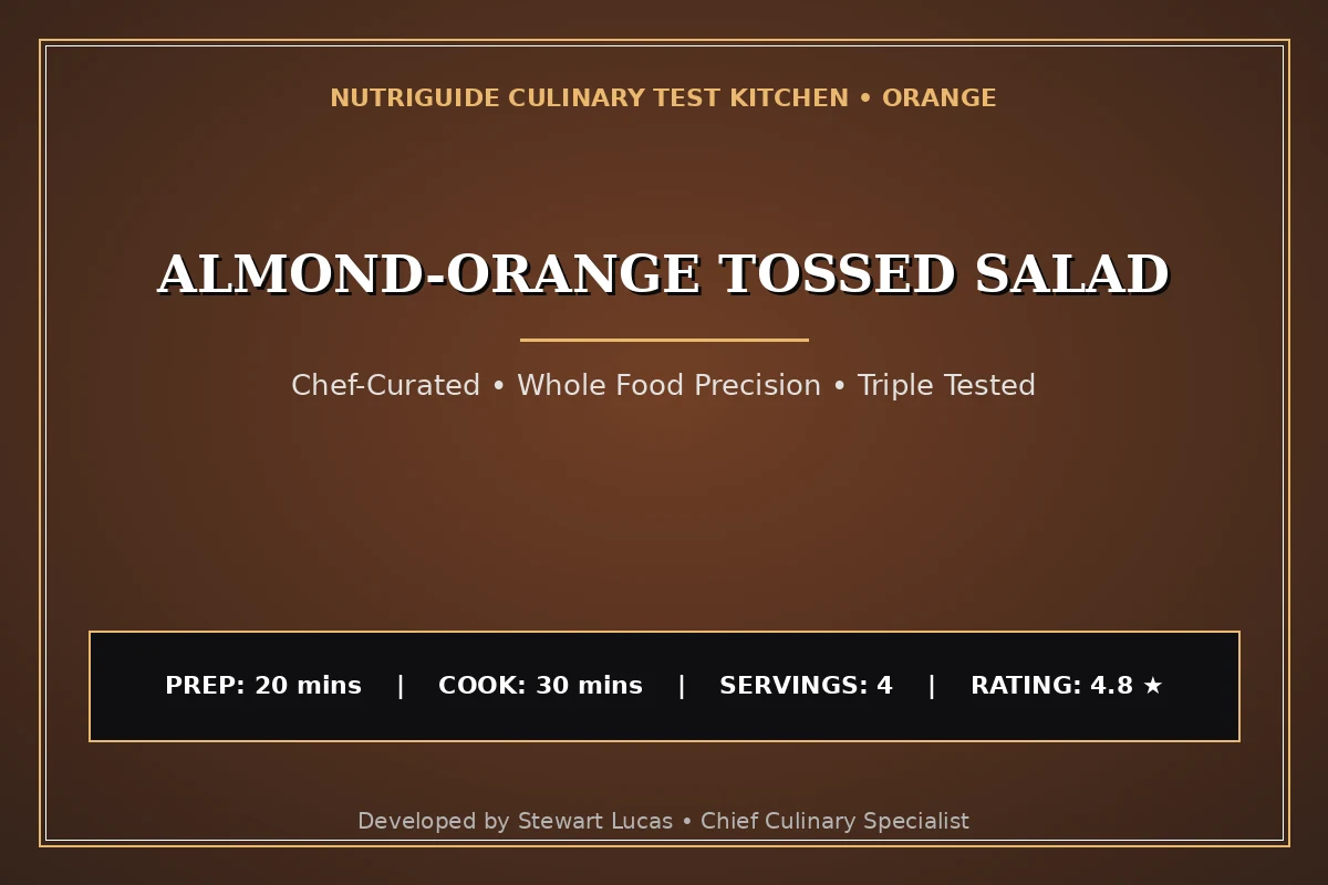 Almond-Orange Tossed Salad