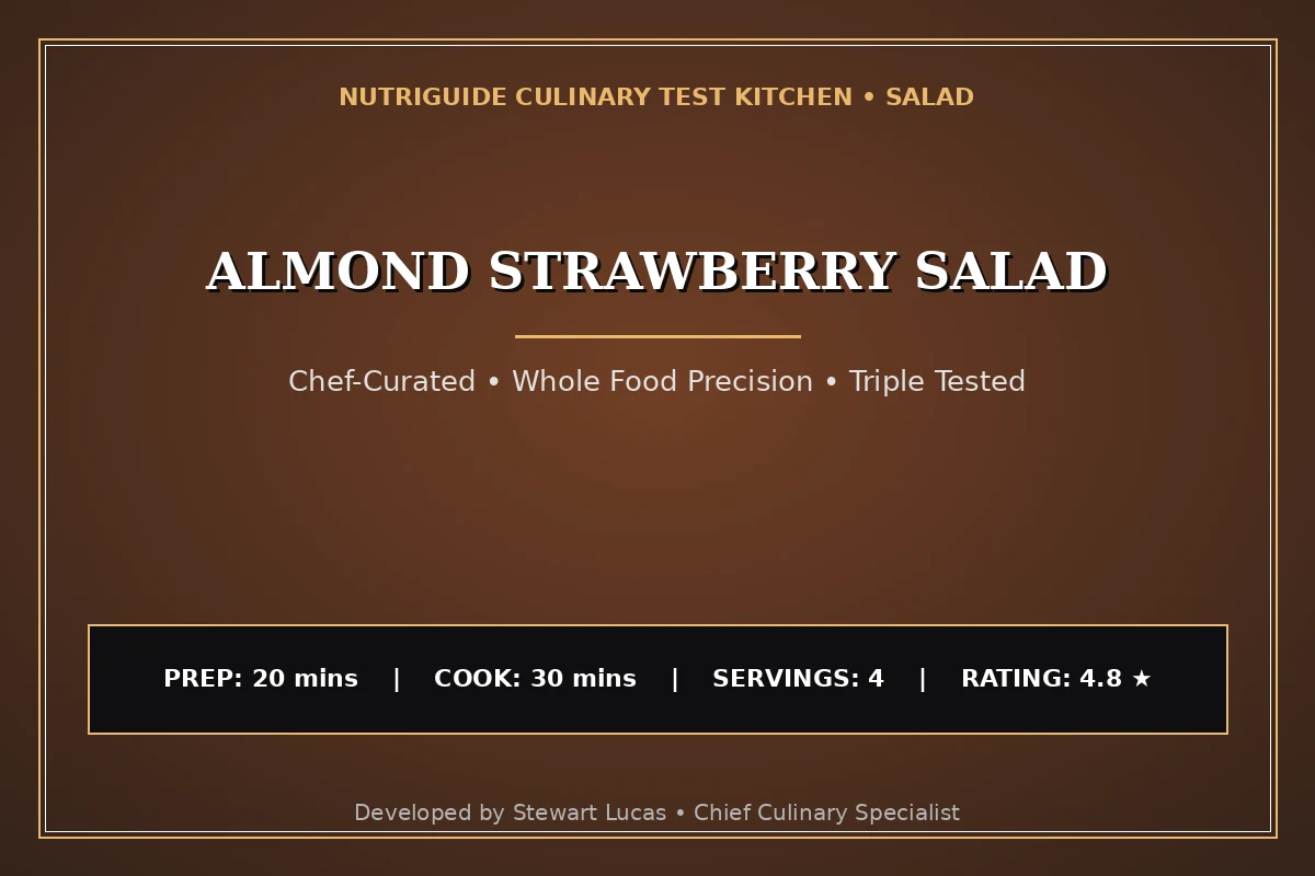 Almond Strawberry Salad