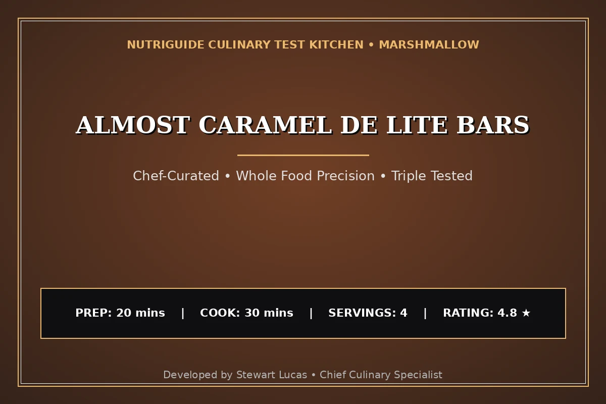 Almost Caramel De Lite Bars