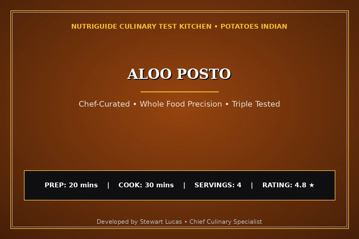 Aloo Posto