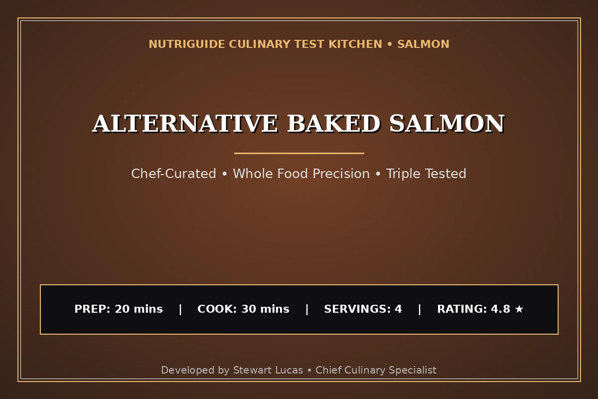 Alternative Baked Salmon