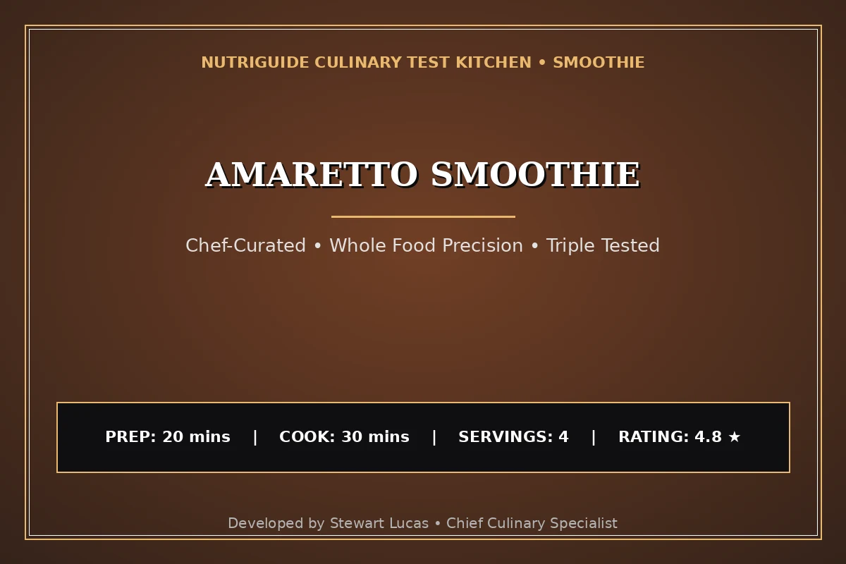 Amaretto Smoothie
