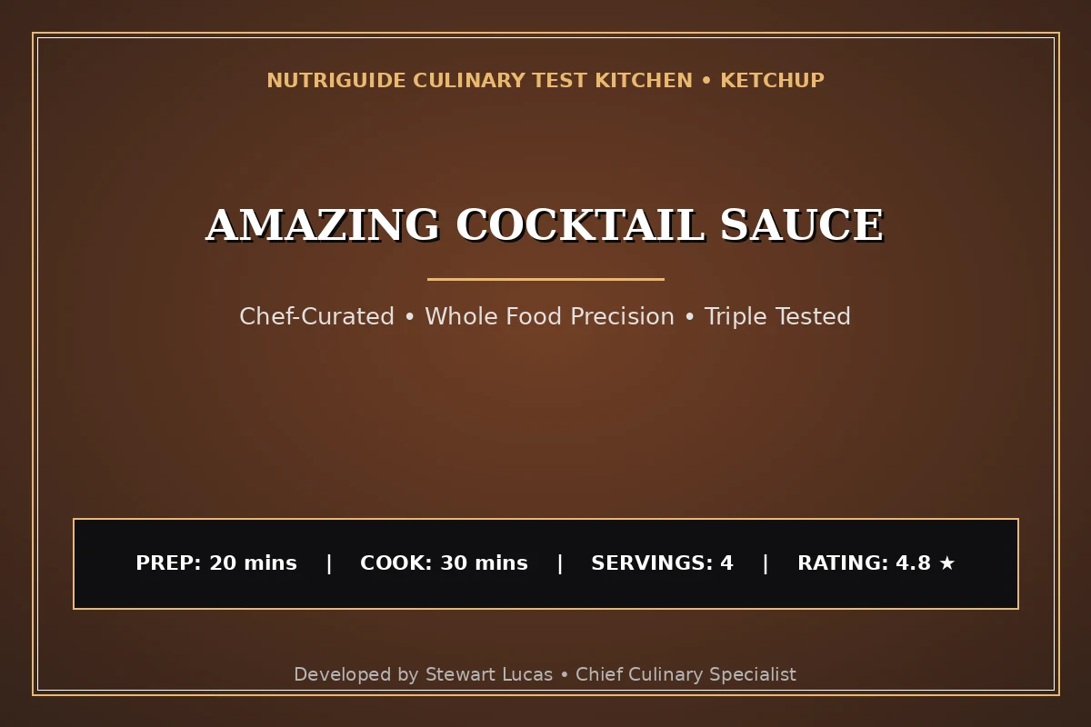 Amazing Cocktail Sauce