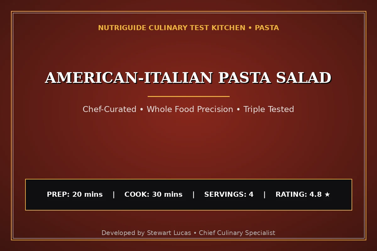 American-Italian Pasta Salad