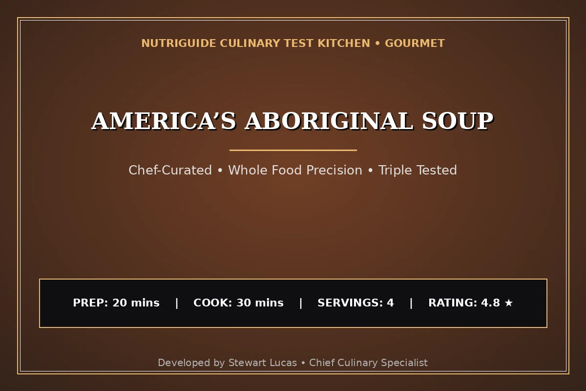America’S Aboriginal Soup