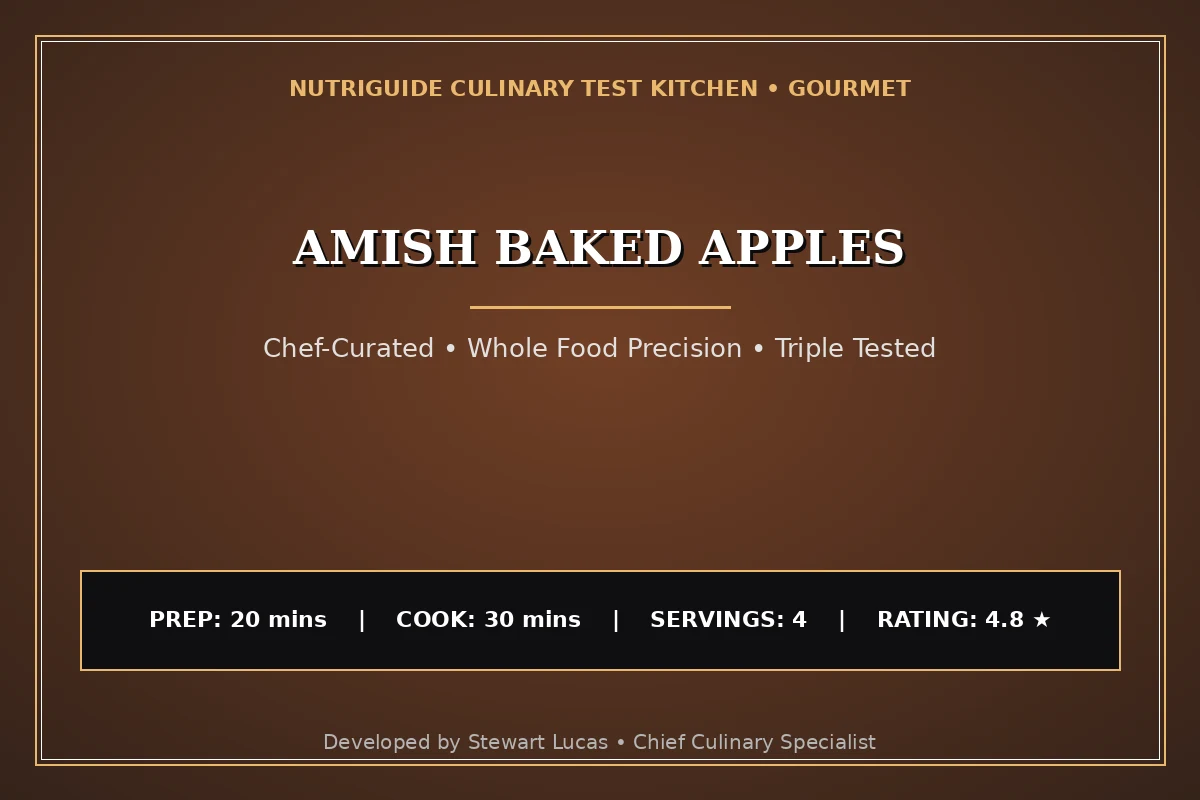 Amish Baked Apples