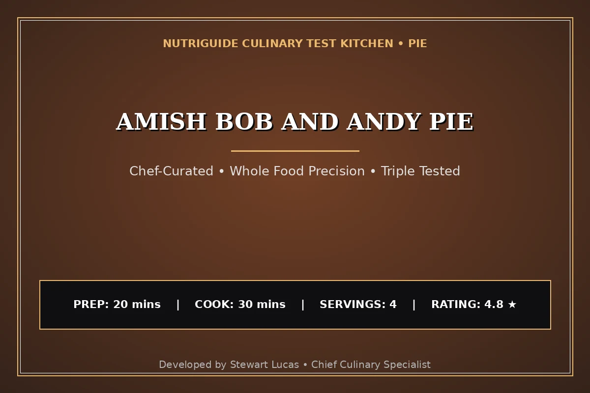 Amish Bob And Andy Pie