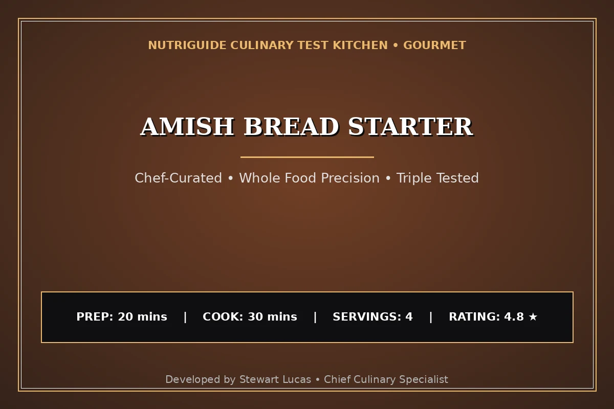 Amish Bread Starter