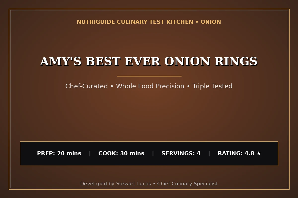 Amy'S Best Ever Onion Rings