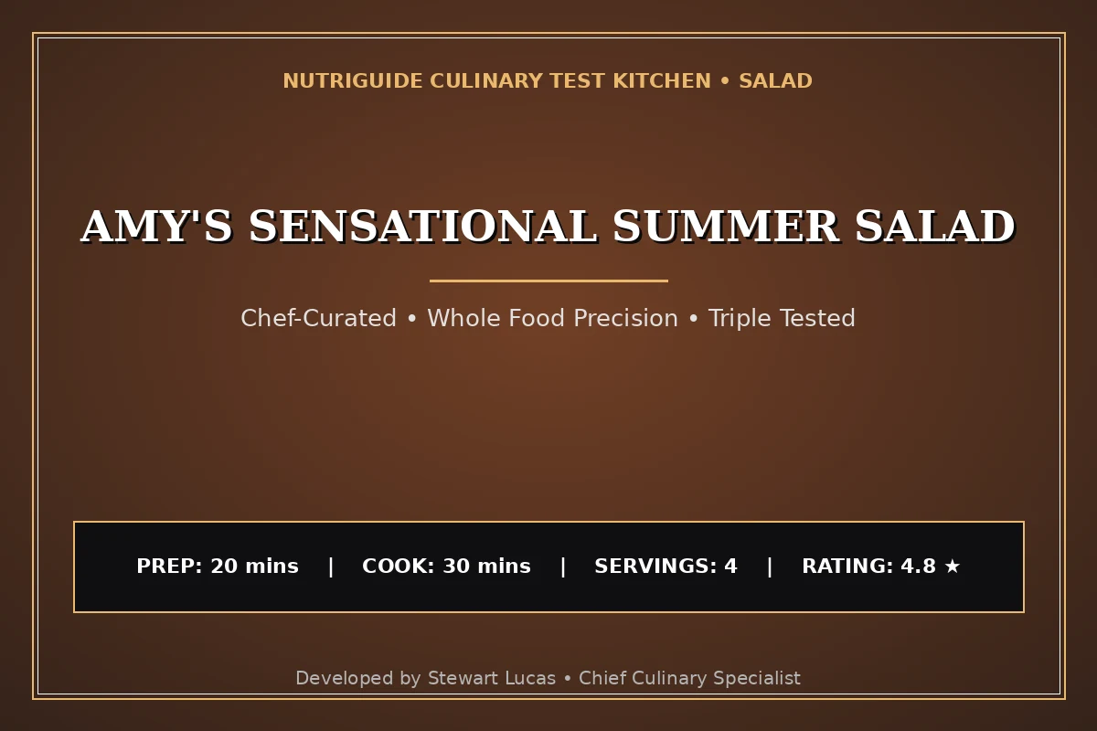 Amy'S Sensational Summer Salad