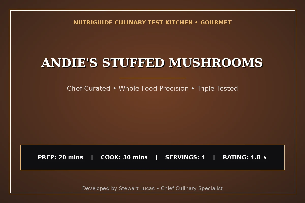 Andie'S Stuffed Mushrooms