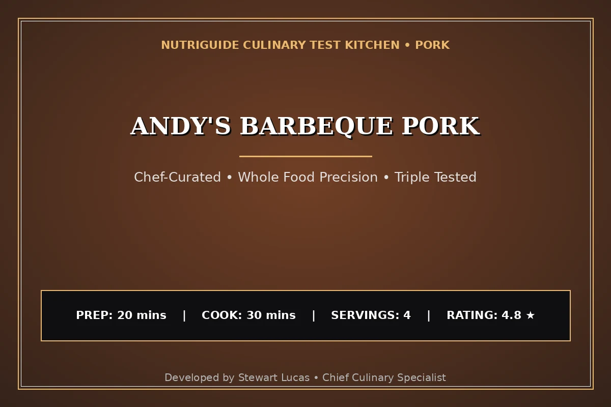 Andy'S Barbeque Pork