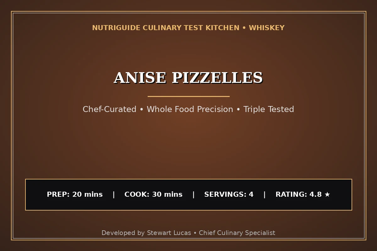 Anise Pizzelles