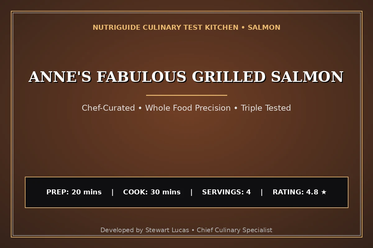Anne'S Fabulous Grilled Salmon