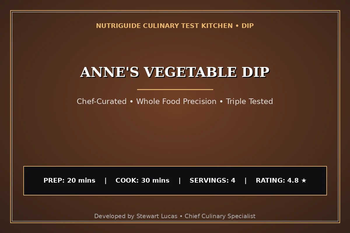 Anne'S Vegetable Dip