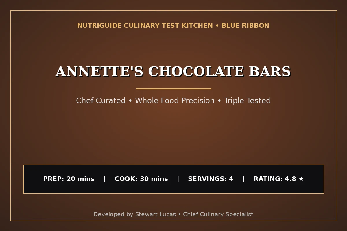 Annette'S Chocolate Bars