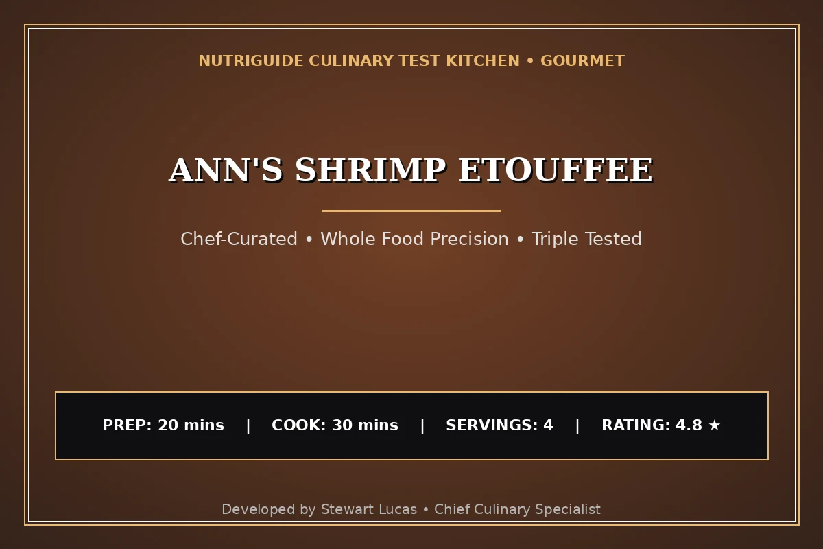 Ann'S Shrimp Etouffee