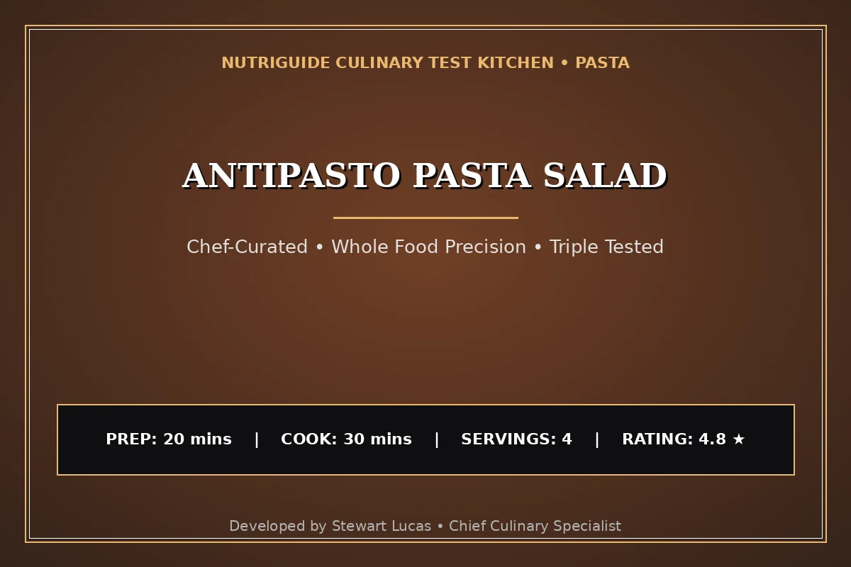 Antipasto Pasta Salad