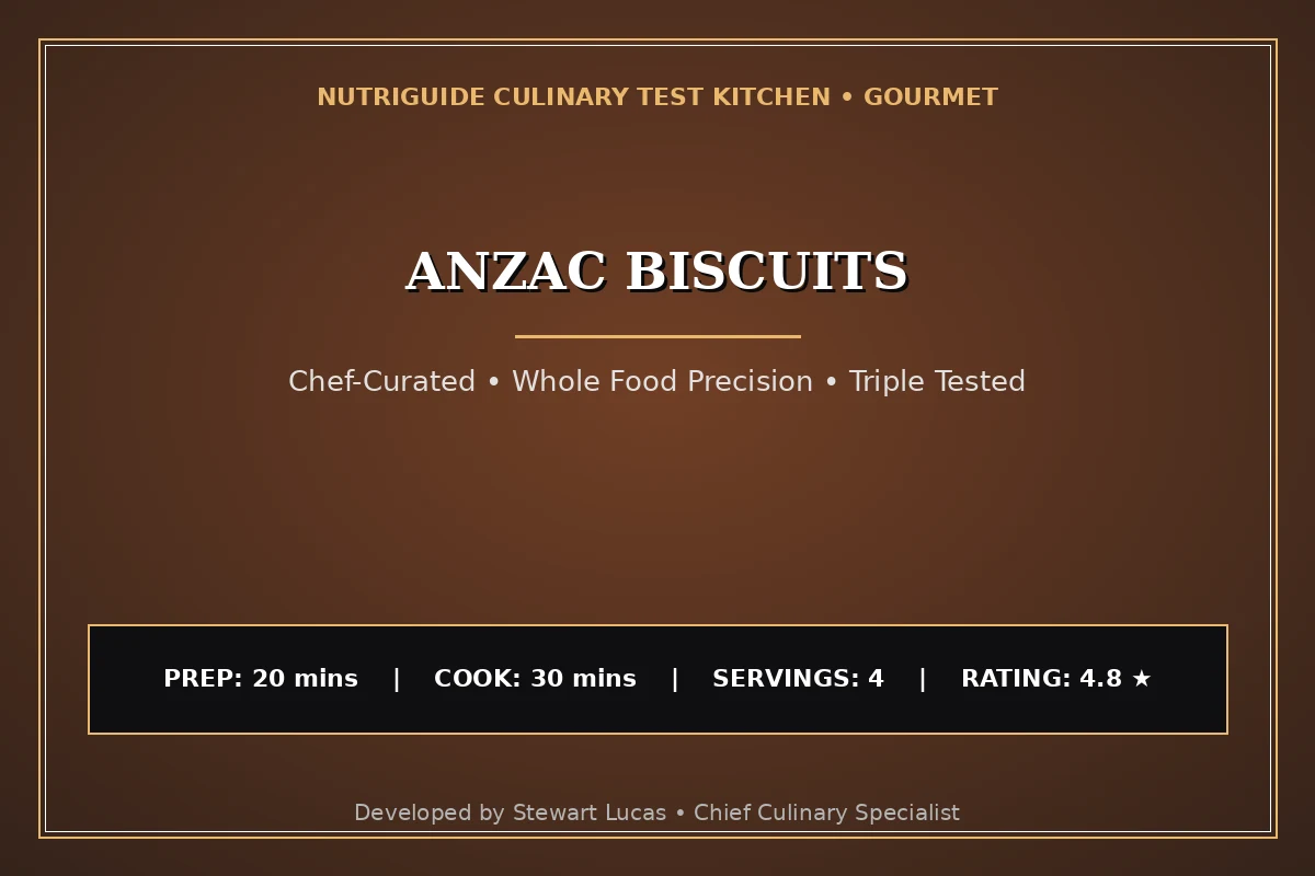 Anzac Biscuits