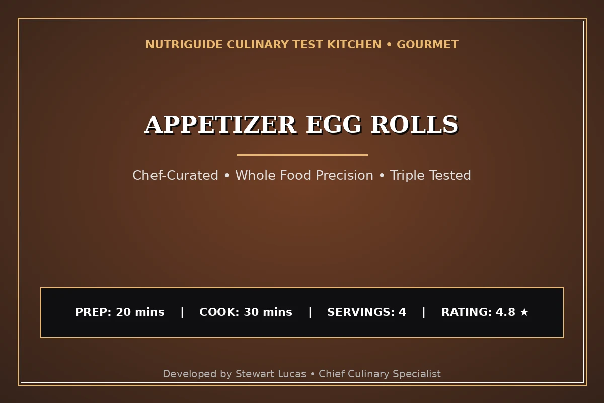 Appetizer Egg Rolls