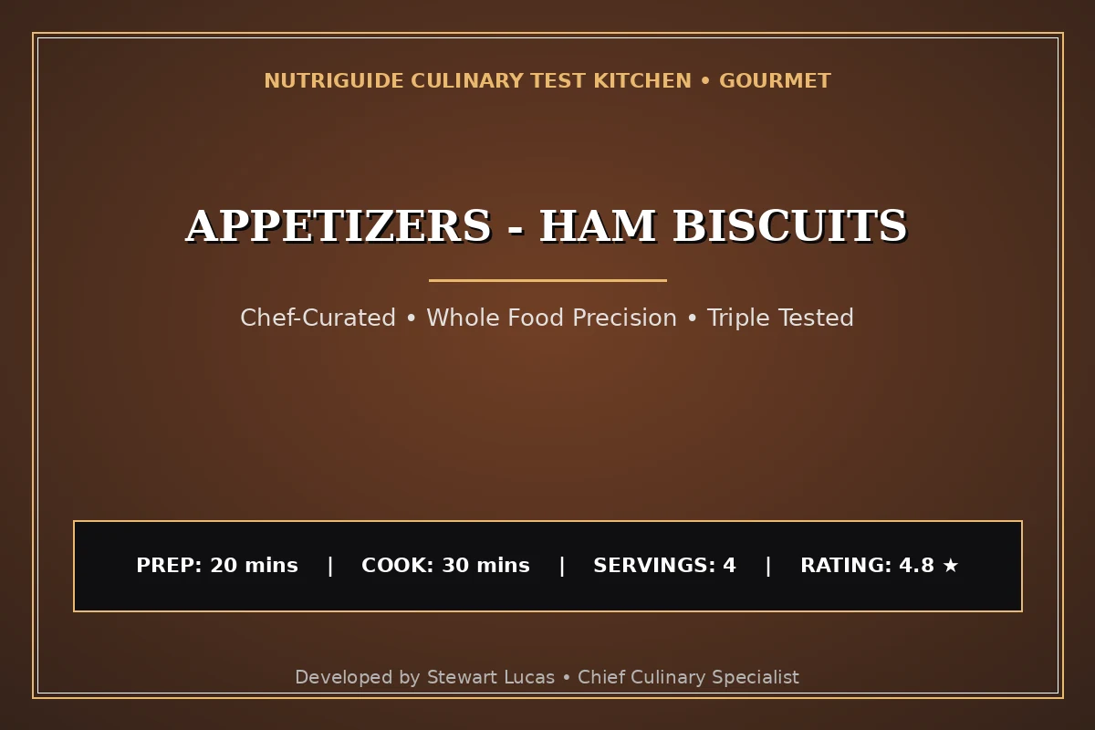 Appetizers - Ham Biscuits
