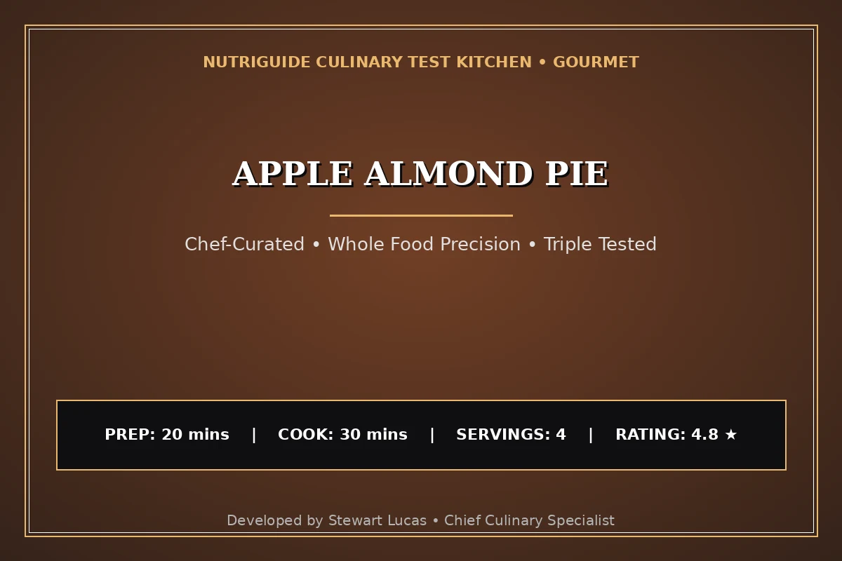Apple Almond Pie