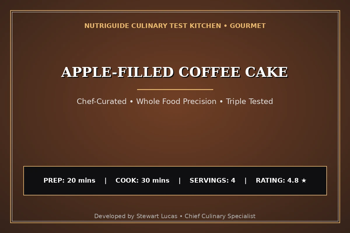 Apple-Filled Coffee Cake