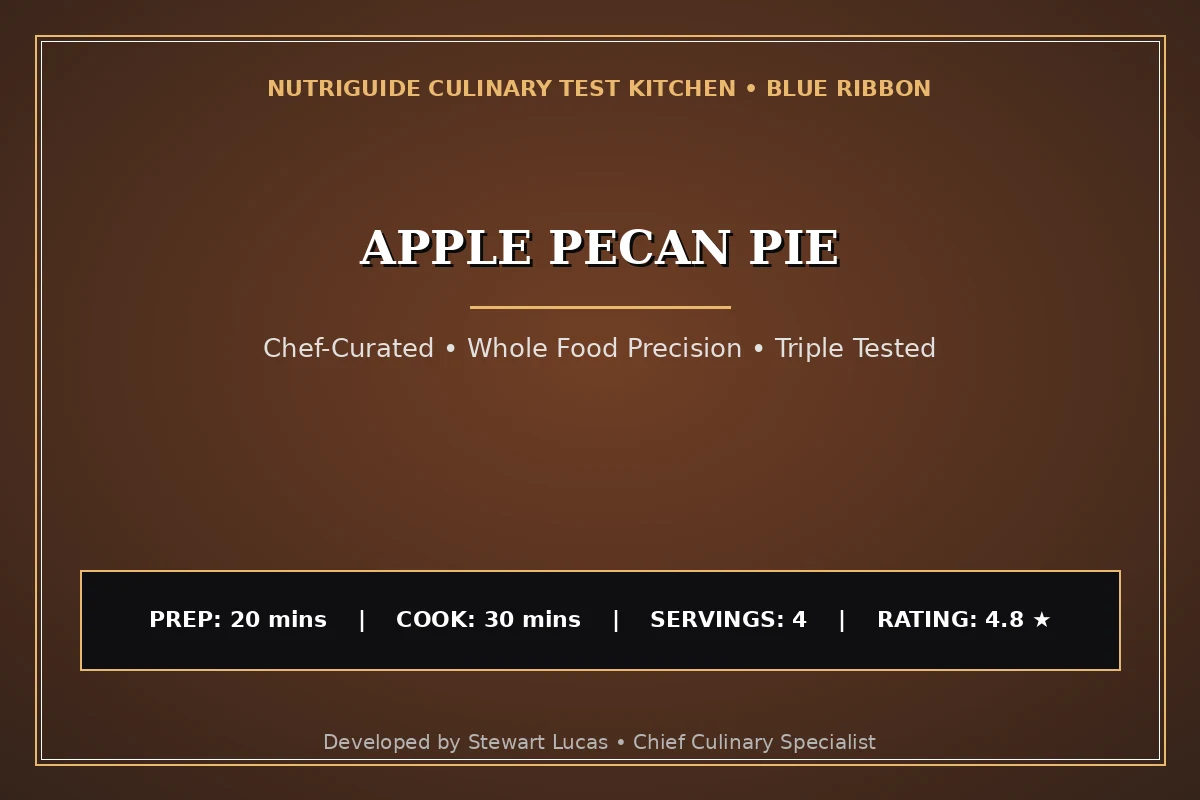 Apple Pecan Pie