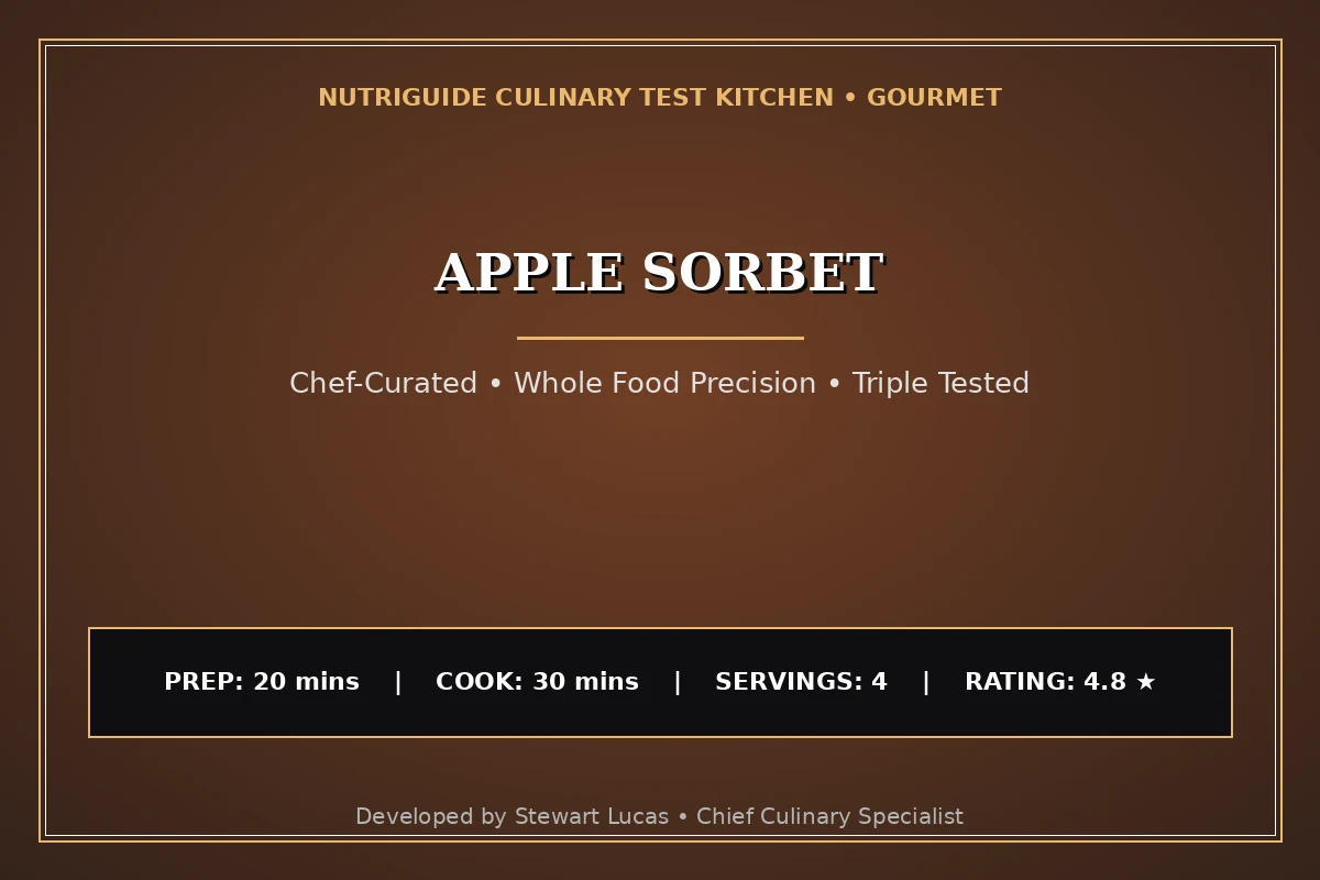 Apple Sorbet