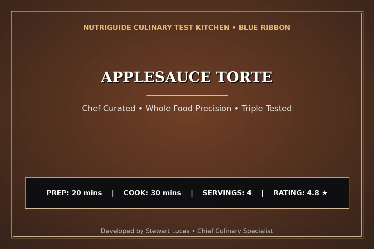 Applesauce Torte