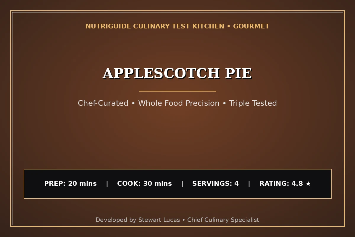 Applescotch Pie
