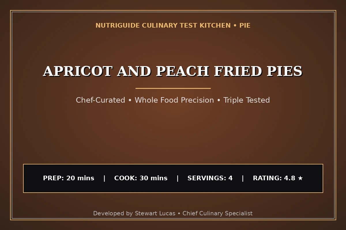 Apricot And Peach Fried Pies