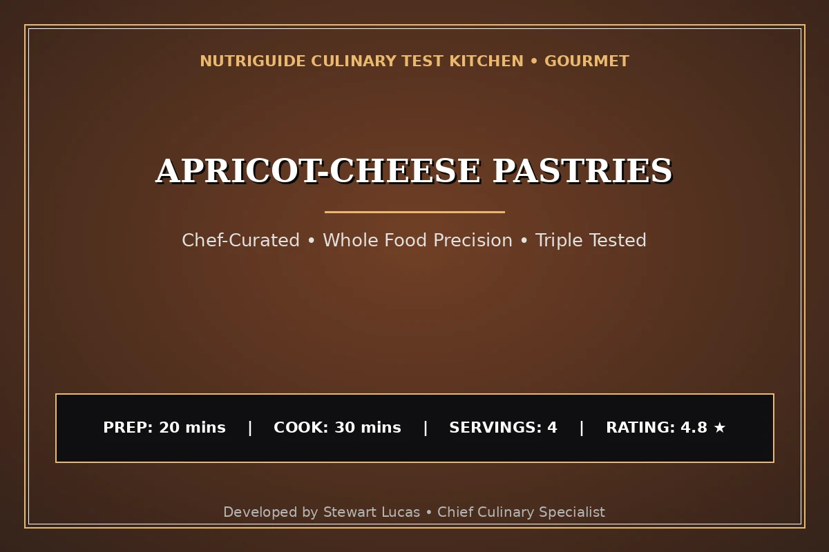Apricot-Cheese Pastries