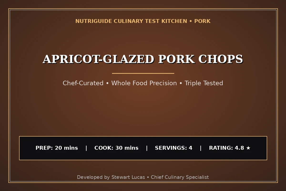 Apricot-Glazed Pork Chops