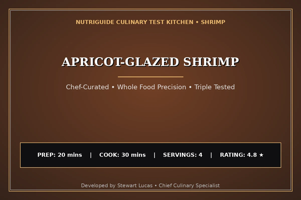 Apricot-Glazed Shrimp