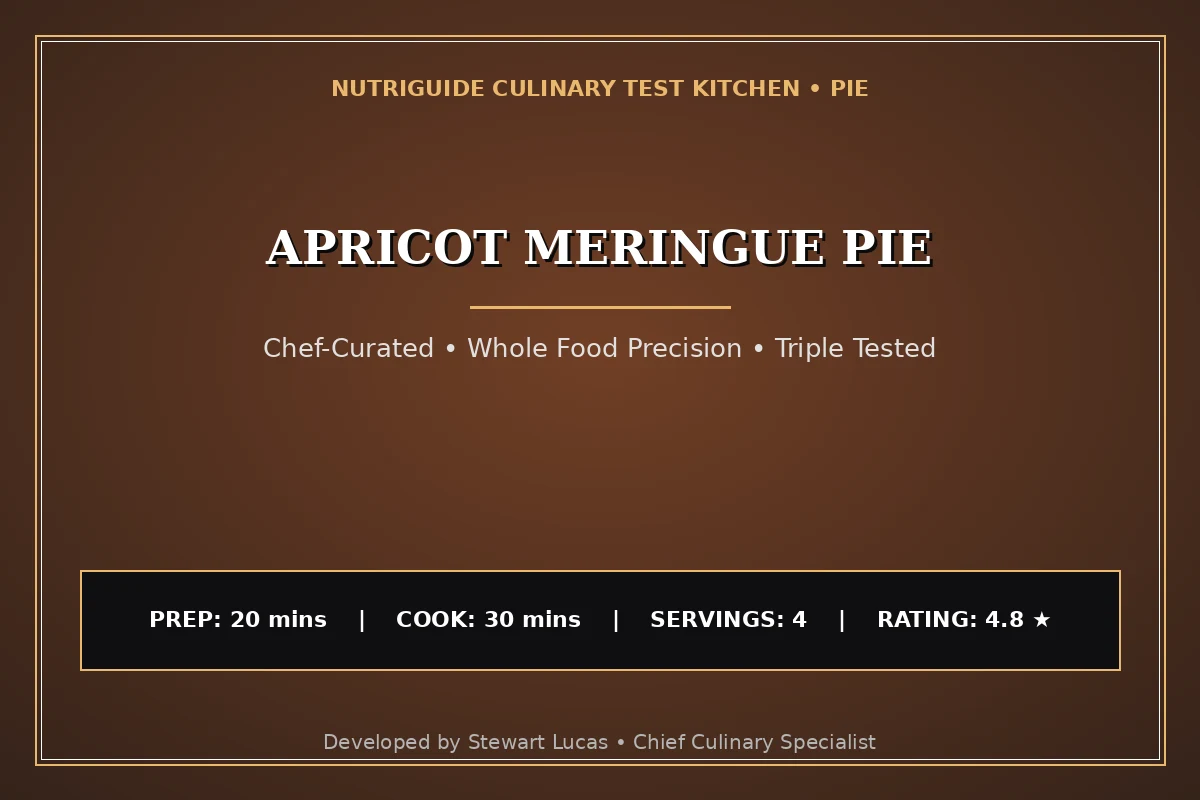 Apricot Meringue Pie