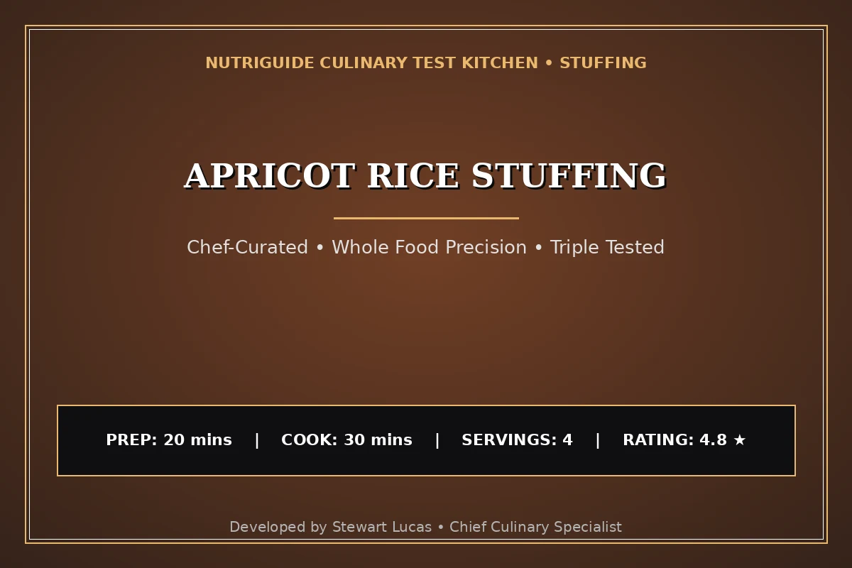 Apricot Rice Stuffing