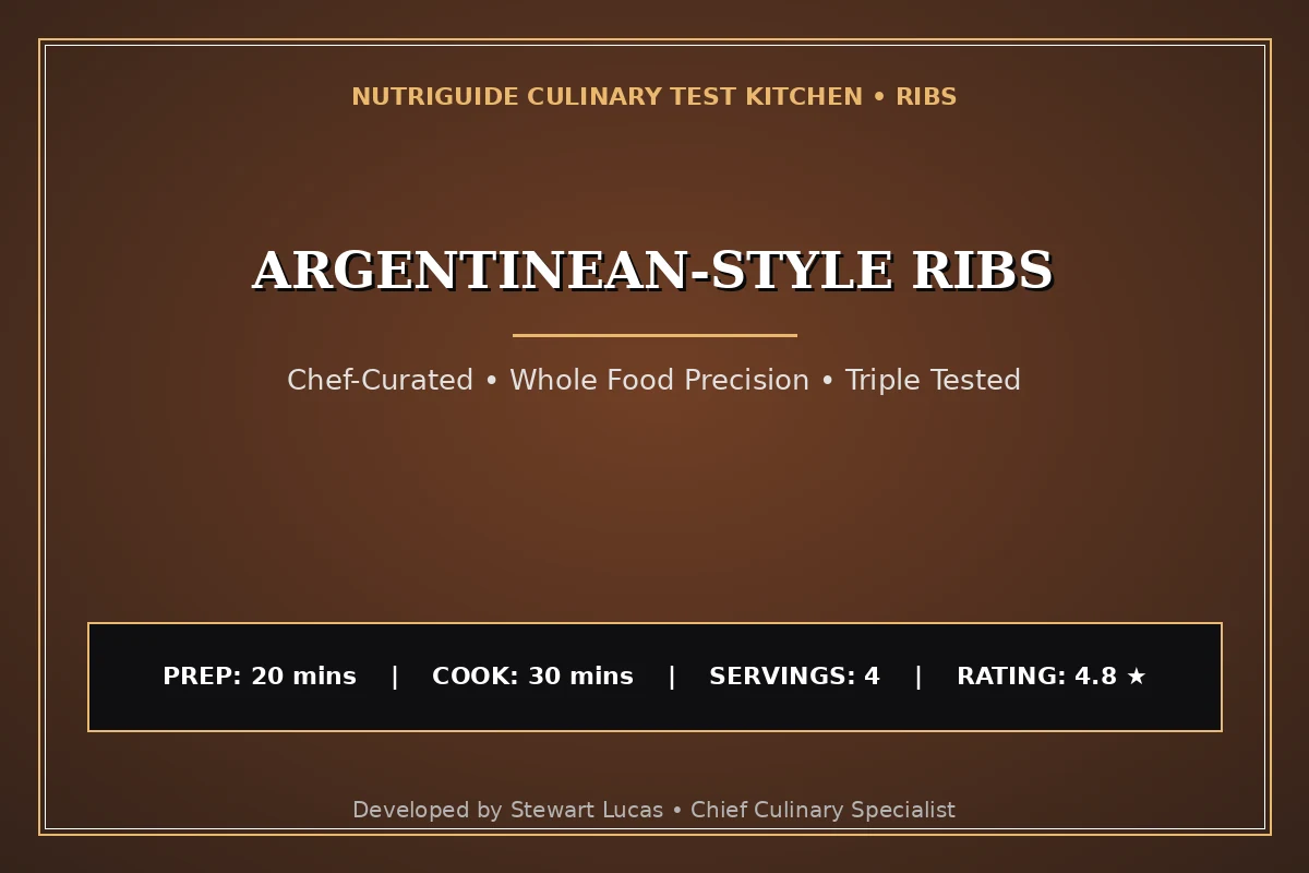 Argentinean-Style Ribs