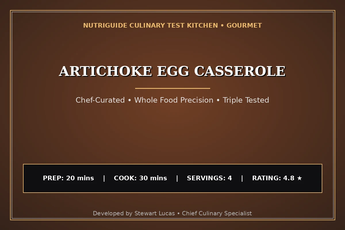 Artichoke Egg Casserole
