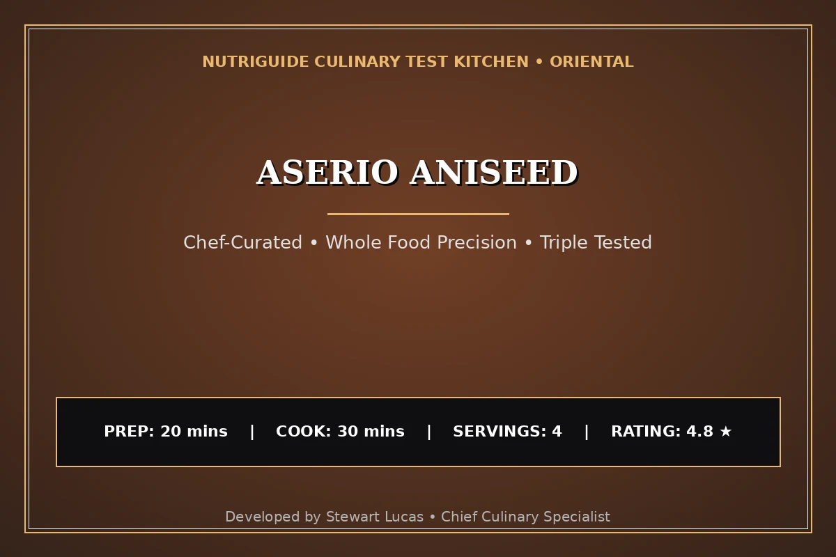 Aserio Aniseed