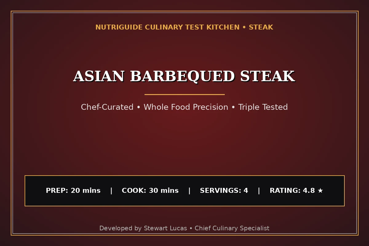 Asian Barbequed Steak