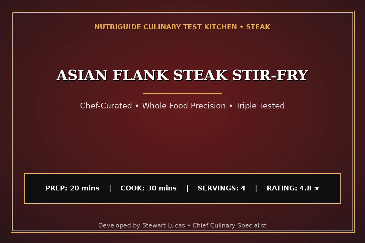 Asian Flank Steak Stir-Fry