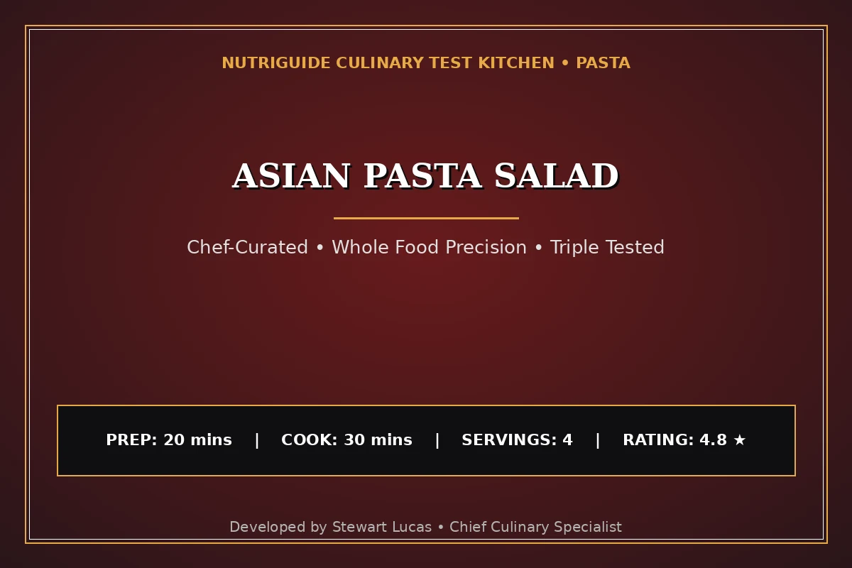 Asian Pasta Salad